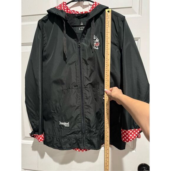 Disney Disneyland Resort Minnie Mouse Hooded Women's Raincoat Medium - Picture 8 of 14